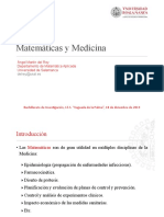Matematicas y Medicina Presentacion PDF