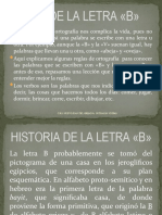 Reglas para el uso ortográfico de la letra B