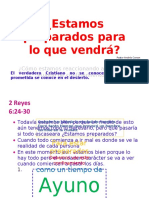 ¿Estamos preparados para lo que vendrá