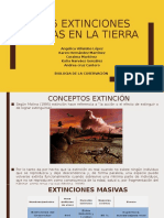 Las 5 Extinciones Masivas en La Tierra