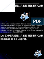 6 Lección 6, La Experiencia de Testificar.ppt