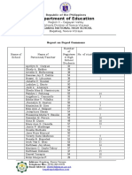 Department of Education: Republic of The Philippines