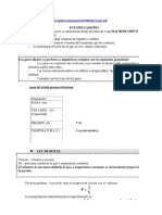 Leyes del estado gaseoso y cálculo del valor de la constante universal R