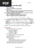 14.7. Universal Serial Bus (USB) : Specifications