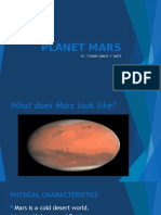 Planet Mars: By: Thomas Samuel P. Mata