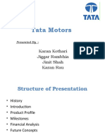 Tata Motors: Karan Kothari Jiggar Rambhia Jinit Shah Karan Rau