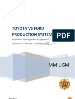 Toyota vs Ford