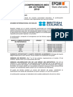 Compromisos Octubre 2019 PDF