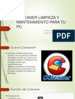 Ccleaner Limpieza y Mantenimiento para Tu PC