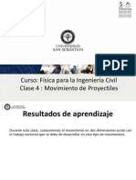 Movimiento de Proyectiles: Ecuaciones y Aplicaciones