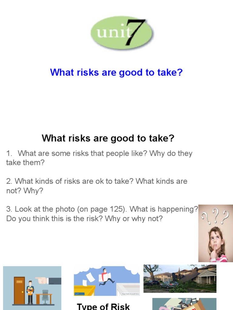 Understanding Good Risks to Take | PDF | Foreign Language Studies ...
