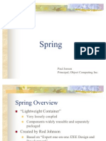 Spring: Paul Jensen Principal, Object Computing Inc