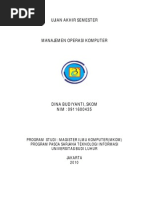 Download Ujian Akhir Semester Manajemen Operasi Komputer by Sigit Yunanto SN45910555 doc pdf