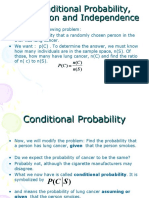 7.3 Conditional Probability, Intersection and Independence: NC PC NS