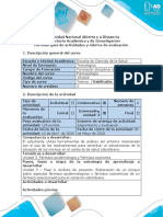 Guia de actividades y rubrica de evaluacion - Unidad 3 - Fase 4 Análisis de situación.pdf