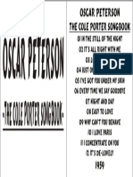 Oscar Peterson-The Cole Porter Songbook (Oscar Peterson) PDF