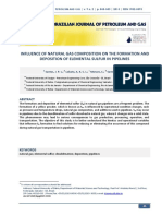 Apresentaçao (Santos) - INFLUENCE OF NATURAL GAS COMPOSITION ON THE FORMATION AND