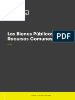 Unidad 3 Los Bienes Públicos y Los Recursos Comunes PDF