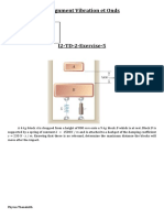 Assignment Vibration Et Onds Ex5 PDF