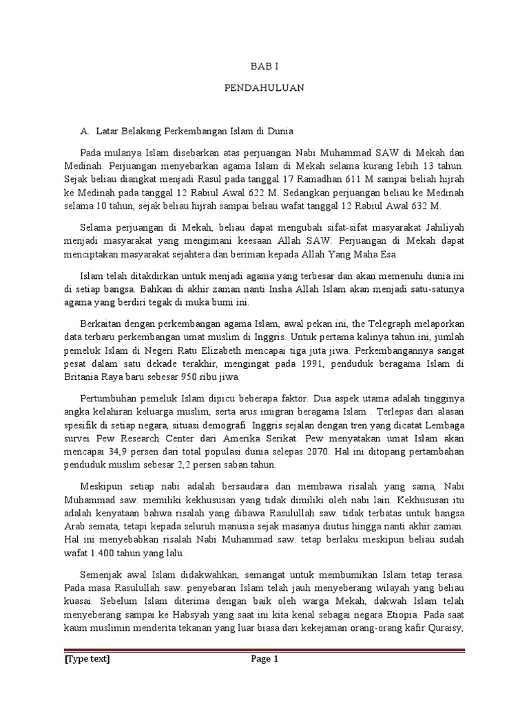 Makalah Pai Pdf