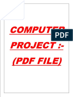 ICSE Computer Project (PDF File)