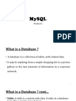 Practical MySQL 1