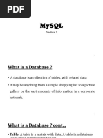 Practical MySQL 1