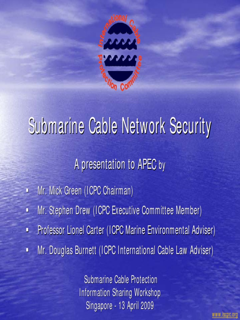 Submarine Cable Security Overview | PDF | Territorial Waters ...