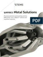 Direct Metal Solutions: Precision Production Metal Printing With The DMP Printer Series, 3dxpert Laserform® Materials