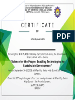 Science Certifcate 4
