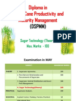 Diploma in Sugar Cane Productivity and Maturity Management: (DSPMM)