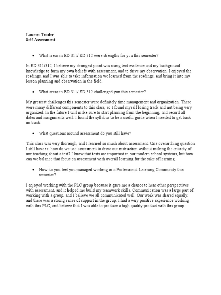 SELF ASSESSMENT MEANING IN TELUGU WITH EXAMPLE PDF visual data 2