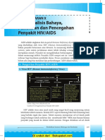 Bab 10 Menganalisis Bahaya, Penularan Dan Pencegahan Penyakit HIVAIDS PDF