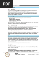 Linen Handling Unit Guidelines for Hospitals | PDF | Laundry | Hospital
