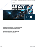 GUNDAM GUY - Gunpla Builders World Cup (GBWC) 2013 - Champions Announced! PDF