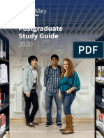 Postgraduate Study Guide: Qmul - Ac.uk