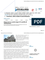 Cittadellaspezia-2016-11-23-Dopo Mezzo Secolo Riapre Il Castello Di Madrignano