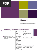 Duo-Trio Test | PDF | Sampling (Statistics) | Perception