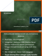 Disintegrasi Bangsa Pasca Kemerdekaan PDF