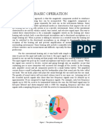 Basic Operation: Figure 1: The System of Hearing Aid