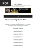 Data Pengeluaran Singapore 2017 2019