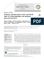Synthesis, Anti-Tuberculosis Activity and QSARstudy of 2,4-Diarylquinolines and Analogouspolycyclic Derivatives