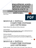 Module 3: Install Computer Systems and Networks