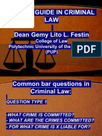 Criminal Law Review Guide