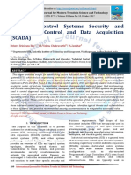 Industrial Control Systems Security and Supervisory Control and Data Acquisition (Scada)