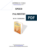 Speed Palmistry: by Pt. V.R Sharma