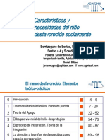 CURSO CARACTERISTICAS Y NECESIDADES DEL NIÑO DESFAVORECIDO SOCIALMENTE.2008.pps