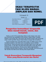 1B PPT Komter Pasien Rewel, Komplain Dan Marah-Marah