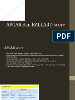 Apgar, Ballard Score Dan Normal Lab