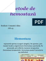 Metode de Hemostază